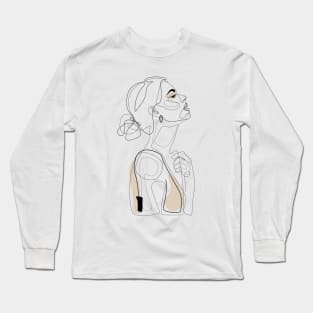 Beige Beauty Long Sleeve T-Shirt